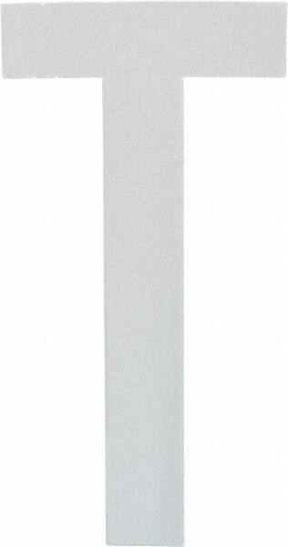 Made in USA - Letter Label - Legend: T, English, White - USA Tool & Supply