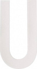 Made in USA - Letter Label - Legend: U, English, White - USA Tool & Supply