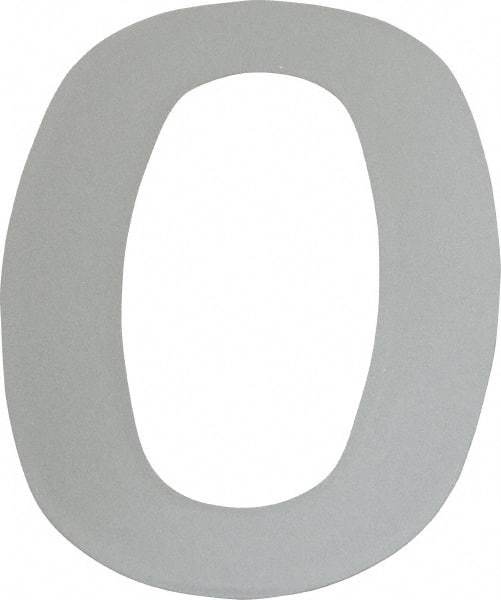 Made in USA - Number Label - Legend: 0, English, White - USA Tool & Supply