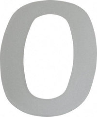 Made in USA - Number Label - Legend: 0, English, White - USA Tool & Supply