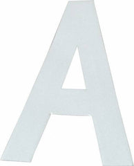 Made in USA - Letter Label - Legend: A, English, White - USA Tool & Supply