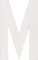 Made in USA - Letter Label - Legend: M, English, White - USA Tool & Supply