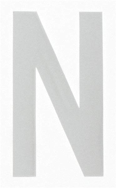 Made in USA - Letter Label - Legend: N, English, White - USA Tool & Supply