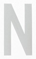 Made in USA - Letter Label - Legend: N, English, White - USA Tool & Supply