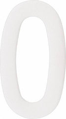 Made in USA - Letter Label - Legend: O, English, White - USA Tool & Supply
