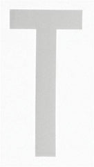 Made in USA - Letter Label - Legend: T, English, White - USA Tool & Supply