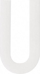 Made in USA - Letter Label - Legend: U, English, White - USA Tool & Supply