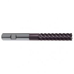 16mm Dia. - 150mm OAL - 45° Helix Firex Carbide End Mill - 6 FL - USA Tool & Supply