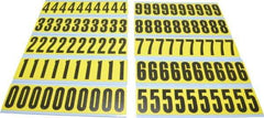 Made in USA - Letter Label - Legend: Combo Pack (Numbers), English - USA Tool & Supply