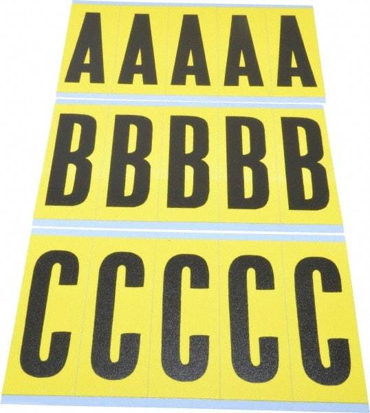 Made in USA - Letter Label - Legend: Combo Pack (Letters), English - USA Tool & Supply