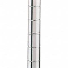 Metro - 1" Wide x 13" High x 1" Long Open Shelving Stationary Shelving Post - USA Tool & Supply
