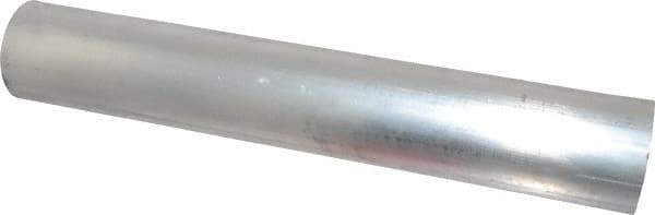 Value Collection - 2 Inch Outside Diameter x 12 Inch Long, Aluminum Round Tube - 1-1/4 Inch Inside Diameter, 3/8 Inch Wall Thickness, Alloy 6061 - USA Tool & Supply