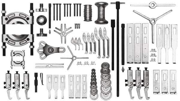 Proto - 74 Piece, Puller Set - USA Tool & Supply