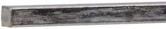 Made in USA - 12" Long x 3/16" High x 3/16" Wide, Zinc-Plated Key Stock - Low Carbon Steel - USA Tool & Supply