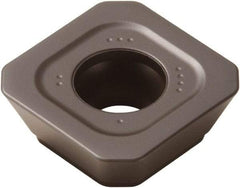 Seco - SEMX1505 MD20 Grade T350M Carbide Milling Insert - TiCN/Al2O3 Finish, 0.219" Thick, 5/8" Inscribed Circle - USA Tool & Supply