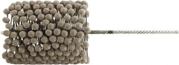 Brush Research Mfg. - 7" to 7-1/2" Bore Diam, 120 Grit, Aluminum Oxide Flexible Hone - Medium, 17-1/2" OAL - USA Tool & Supply