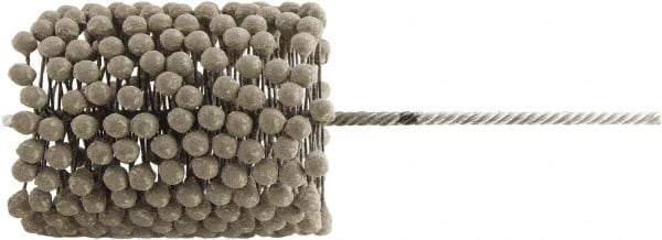 Brush Research Mfg. - 7-1/2" to 8" Bore Diam, 80 Grit, Aluminum Oxide Flexible Hone - Medium, 17-1/2" OAL - USA Tool & Supply