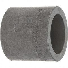 Made in USA - Size 3/4", Class 3,000, Forged Carbon Steel Black Pipe Coupling - 925 psi, Socket Weld End Connection - USA Tool & Supply