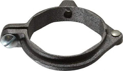 Value Collection - 2" Pipe, 3/8" Rod, Extension Split Pipe Clamp - 180 Lb Capacity, Malleable Iron - USA Tool & Supply