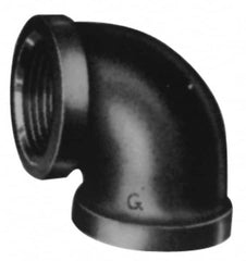 Made in USA - Black Pipe Fittings Type: 90 Degree Elbow Fitting Size: 3 (Inch) - USA Tool & Supply