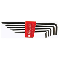 1.5-5MM BALL END HEX L-KEY 6 PC SET - USA Tool & Supply