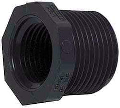 Value Collection - 3 x 2-1/2" CPVC Plastic Pipe Bushing - Schedule 80, MIPT x FIPT End Connections - USA Tool & Supply