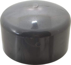 Value Collection - 6" PVC Plastic Pipe End Cap - Schedule 80, Slip End Connections - USA Tool & Supply