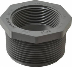Value Collection - 2-1/2 x 2" CPVC Plastic Pipe Bushing - Schedule 80, MIPT x FIPT End Connections - USA Tool & Supply
