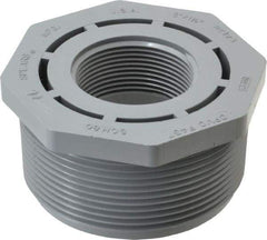 Value Collection - 3 x 1-1/2" CPVC Plastic Pipe Bushing - Schedule 80, MIPT x FIPT End Connections - USA Tool & Supply