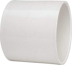 B&K Mueller - 6", PVC Drain, Waste & Vent Pipe Coupling - Hub x Hub - USA Tool & Supply