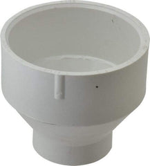 B&K Mueller - 3 x 1-1/2", PVC Drain, Waste & Vent Pipe Reducer - Hub x Hub - USA Tool & Supply