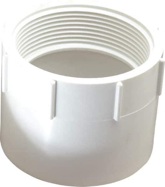 B&K Mueller - 3", PVC Drain, Waste & Vent Pipe Female Adapter - Hub x FIPT - USA Tool & Supply