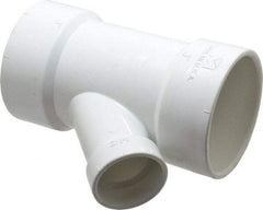 B&K Mueller - 3 x 3 x 1-1/2", PVC Drain, Waste & Vent Pipe 45 Wye - Hub x Hub x Hub - USA Tool & Supply