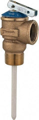 Conbraco - 3/4" Outlet, Water Heater Relief Valve - 150 Max psi, 100,000 BTUs - USA Tool & Supply