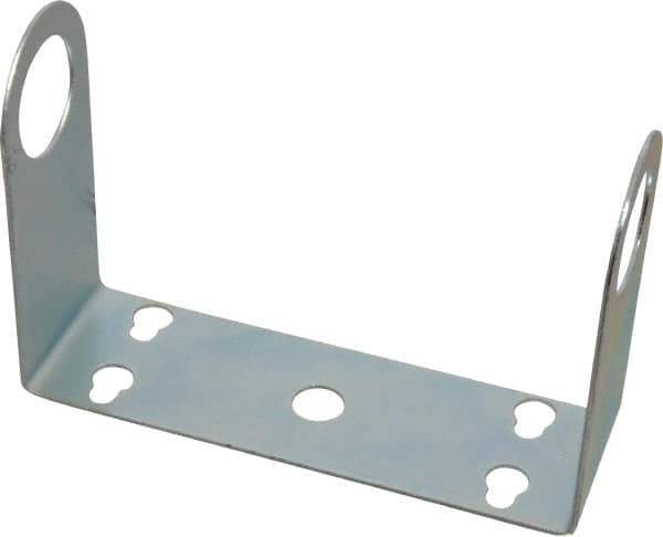 Pentair - Zinc Plated Steel, Cartridge Filter Mounting Bracket - For Use with U.S. Filters - 3 4 Inlet Outlet Valve In Head Housings - USA Tool & Supply