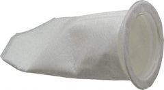 Pentair - 25 Micron, Size 6, Semi Rigid Bag Filter - 4 Inch Diameter, 8.5 Inch Long, 3/4 Sq. Ft. - USA Tool & Supply