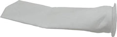 Pentair - 25 Micron, Size 5, Semi Rigid Bag Filter - 4 Inch Diameter, 18.5 Inch Long, 1-3/4 Sq. Ft. - USA Tool & Supply