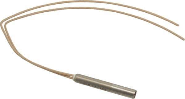 Hotwatt - 120 Volt, 3/8" Diam, 100 Watt, Low Density Cartridge Heater - 2-1/2" Long, 40 Watts per Sq In - USA Tool & Supply