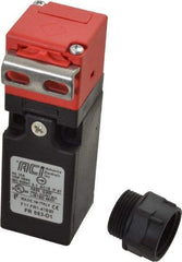 ACI - 10 Amp, 24-300 VDC, 250-600 VAC, 2 Pole Fused Safety Switch - 10 Amp, 24-300 VDC, 250-600 VAC, 1.21 Inch Wide x 1.21 Inch Deep x 3.66 Inch High, Nonmetallic, NO/NC Contact Configuration - USA Tool & Supply