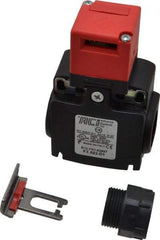 ACI - 10 Amp, 24-300 VDC, 250-600 VAC, 2 Pole Fused Safety Switch - 10 Amp, 24-300 VDC, 250-600 VAC, 1.969 Inch Wide x 1.24 Inch Deep x 3.41 Inch High, Nonmetallic, NO/NC Contact Configuration - USA Tool & Supply