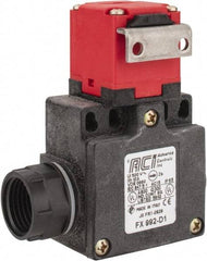 ACI - 10 Amp, 24-300 VDC, 250-600 VAC, 2 Pole Fused Safety Switch - 10 Amp, 24-300 VDC, 250-600 VAC, 1.969 Inch Wide x 1.24 Inch Deep x 3.41 Inch High, Nonmetallic, 2NC Contact Configuration - USA Tool & Supply