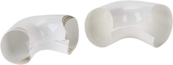 Made in USA - PVC 90° Elbow - Pipe Insulation Fitting - USA Tool & Supply