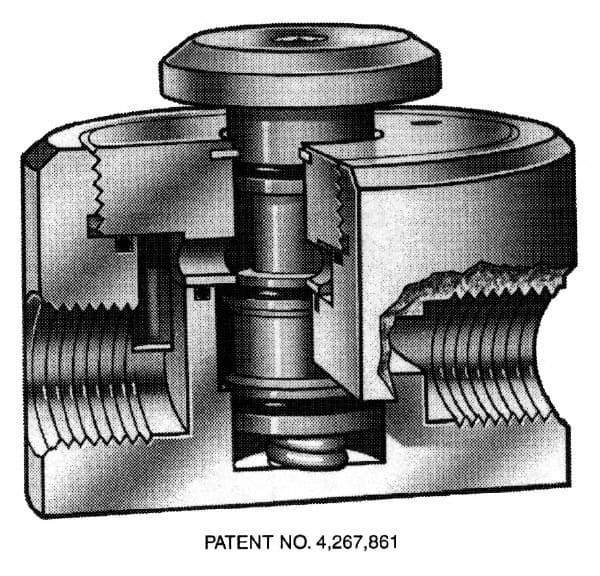 Simtech - 1-1/2" Pipe, PVC Manually Operated Plumbing Valve - EPDM Seal, MNPT - USA Tool & Supply
