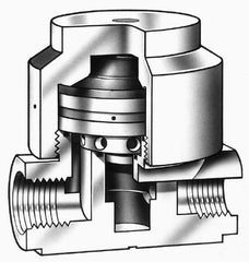 Simtech - 3/4" NPTF Diaphram Operated Valve - 125 Max psi, PP/EPDM Material - USA Tool & Supply