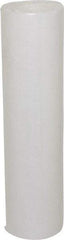 Pentair - 2-3/8" OD, 25µ, Polypropylene Spun Bonded Cartridge Filter - 9-7/8" Long, Reduces Sediments - USA Tool & Supply