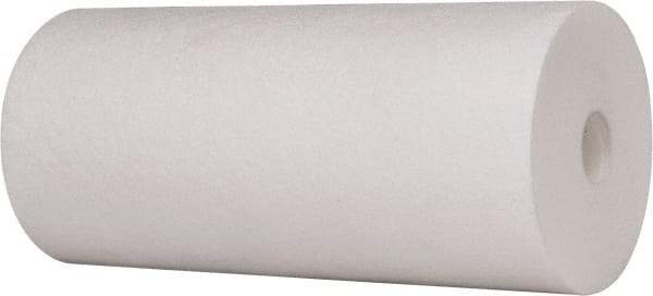 Pentair - 4-1/2" OD, 25/1µ, Polypropylene Dual Gradient Cartridge Filter - 9-3/4" Long, Reduces Sediments - USA Tool & Supply