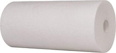 Pentair - 4-1/2" OD, 25/1µ, Polypropylene Dual Gradient Cartridge Filter - 9-3/4" Long, Reduces Sediments - USA Tool & Supply