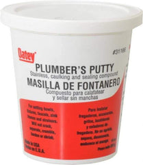 Oatey - Putty Type: Plumber's Putty Container Size: 14 oz. - USA Tool & Supply