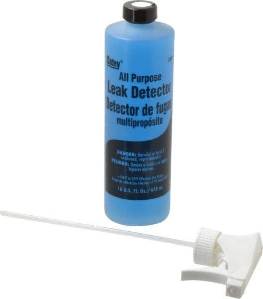 Oatey - 16 Ounce All-Purpose Leak Detector - Spray Bottle - USA Tool & Supply