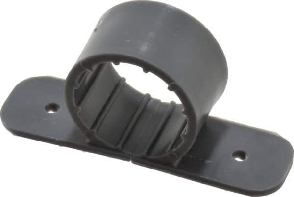 Oatey - 3/4" Pipe, Standard Pipe Clamp - Gray, Polypropylene - USA Tool & Supply